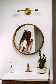 Bathroom Lights Vanity Lighting Mid Century Modern Brass Etsy Modern Bathroom Lighting Mid Century Modern Bathroom Modern Bathroom Vanity