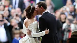 She is 11th in the line of succession to the british throne, after her elder sister, princess. Royal Wedding Princess Eugenie Marries Jack Brooksbank Bbc News