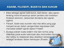 Usaha ini adalah bertujuan untuk melahirkan rakyat malaysia yang berilmu pengetahuan, berketerampilan, berakhlak mulia, bertanggungjawab dan berkeupayaan mencapai kesejahteraan diri serta memberikan sumbangan terhadap keharmonian dan kemakmuran keluarga, masyarakat dan negara. Model Etika Dalam Bisnis Sumber Nilai Etika Dan
