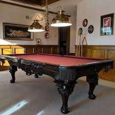 Finished Installing This 8 Foot Peter Vitalie Pool Table In North Tustin California The Clients Had Some Water Damage And Play Pool Storage Spaces Pool Table