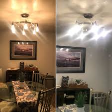 This Light Came With Some Edison Style Very Yellow Light Bulbs I Switched Those Out Today To Some Soft White Decorating With Christmas Lights Light Bulbs Bulb