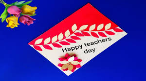 Check spelling or type a new query. Diy Teachers Day Card Ideas Simple Unique Greeting Card Handmade Teachers Day Card 2019 Youtube