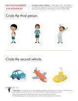 Ordinal Number Worksheets That Feature The Ordinal Numbers First Second And Third A Nice Int Number Worksheets Kindergarten Math Activities Ordinal Numbers
