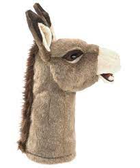 Donkey Stage Puppet Folkmanis Puppets Animals Wild Donkey