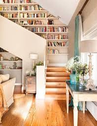 Under stairs shelf ideas for book storage the main purpose of this video is to help people to make a fantastic wooden under stairs shelf book storage to. 58 Staircase Shelves Ideas House Design Staircase Staircase Shelves