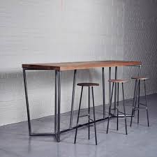 I Need To Find Something Like This I Could Put Behind The Couch In The Basement Thebasementbarcadedecor Bar Table Bar Height Table Dining Table Rustic
