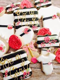 Kate Spade Inspired Baby Shower Set Cookie Connection