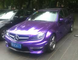 Purple Colored Mercedesbenz C63 Amg In China Http Www Benzinsider Com 2013 05 Purple Colored Mercede Mercedes Benz C63 Mercedes Benz C63 Amg Mercedes Benz