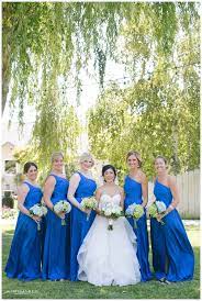 Royal Blue Bridesmaid Dresses From David S Bridal Color Horizon Photo Kor Champagne Bridesmaid Dresses Royal Blue Bridesmaid Dresses Blue Bridesmaid Dresses