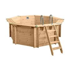 Interline Holzpool Bali 8 Eck O355cm 50700214