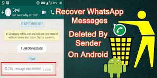 How To Recover Whatsapp Messages Deleted By Sender On Android In 2021 Whatsapp Message Messages Recover