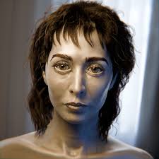 Sofia Falcone grayscale portrait