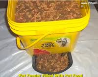 Please like this and follow me. Make Your Own Automatic Pet Feeder With A Litter Bucket And A Pie Tin Consumerist