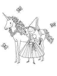 Pinkalicious With Unicorn Coloring Page From Pinkalicious Category Select From 27197 Printable Unicorn Coloring Pages Unicorn Pictures To Color Coloring Pages