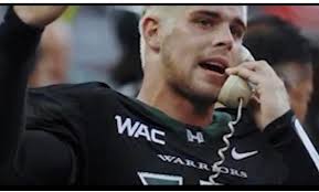 Breaking: The University of Hawaii football team has gained a commitment  from Oahu native and Bishop Gorman star quarterback Micah Alejado. More: