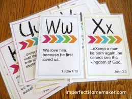 Cards free printable bible verses pdf. Free Alphabet Printables Abc Bible Verse Cards