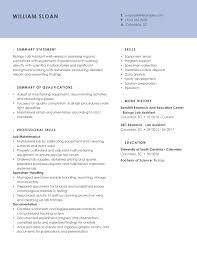 Resume is a concise document (generally not more than one page) which is to give a for freshers, if you don't have to write much on the experience than summarize your cv in one single page, you should not go beyond. Professional Biology Resume Examples For 2021 Livecareer