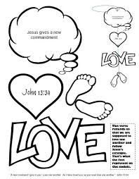 While some of these pillars are noncontroversial, the majority of scholars of the historical jesus follow albert schweitzer in regarding jesus as an apocalyptic prophet. John 13 34 Sunday School Valentine Coloring Pages Coloring Export 115 Valid