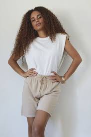 We provided the item measurements to help you confidently decide which size to buy. Cotton Shoulder Pad Muscle Tee