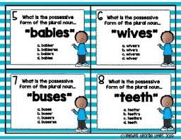 Our lessons offer detailed explanations along with exercises to test your knowledge. Singular And Plural Possessive Noun Task Cards By Teaching Georgia Littles Possessive Nouns Noun Task Cards Plurals