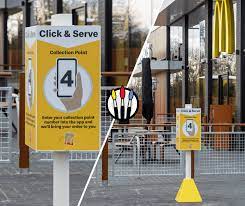 Research And Development Mcdonald S Click And Serve Signposts Butterfield Signs