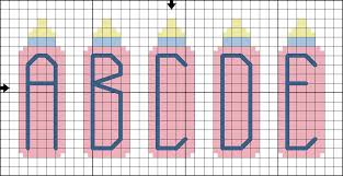 Free easy cross, pattern maker, pcstitch charts + free historic old pattern books. Baby Cross Stitch Charts Bancar