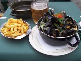 Belgium Moules Frites Moules Frites Mussels And French Fries May Be Available In Other Countries Like France And The U S But Eat Food Articles Food