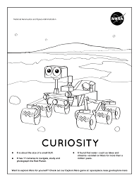 From earth's moon to the many moons of jupiter, and from mars to jupiter to planets outside our solar system, you've learned more about our universe and how nasa explores it every day. Nasa Coloring Pages Nasa Space Place Nasa Science For Kids