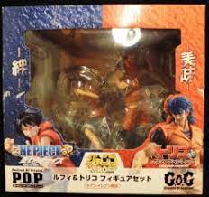 メガハウス p o p gog トリコ ワンピース ルフィ トリコフィギュアセット ワンピースルフィ ルフィ セット