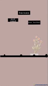 Di dalam ayat suci alquran, terdapat beberapa bacaan yang mengandung mad layyin. Ficha De Hukum Bacaan Mad Iwad Mad Layyin Dan Mad Arid Lissukun