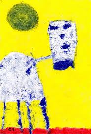 A Loose Grip On Reality E9art Aceo Figurative Abstract Outsider Art Brut Intuitive Primitive Visionary Painting Art Outsider Art Painting