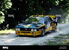 Lancia Rallye 037 EVO 2. Driven By Robert Whitehouse on the rally stage at  Goodwood Festival Of Speed 2009 Stock Photo - Alamy
