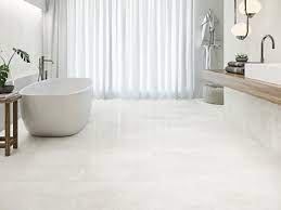 Natural stone tile is an easy way to bring the beauty of the outdoors into your home. Burghley Stone Washed White Porcelain Floor 80x80cm Tile Luxury Tiles