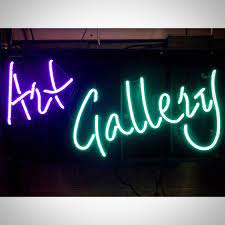 Art Gallery Neon Sign Neon Signs Neon Neon Light Signs