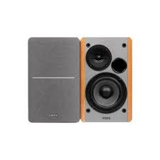 Edifier 4 R1280t Powered 2 Way Bookshelf Speakers Pair Brown R1280t Best Buy