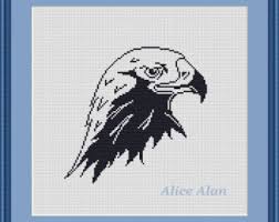 The same technique is followed for a vertical row. Auburn Cross Stitch Etsy