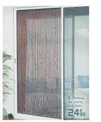 Porte rideaux de porte exterieur vous n'en aurez plus rideaux de espaces intérieurs nous vous rideau extérieur porte d'entrée. Promo Rideau De Porte Bambou Chez Gifi