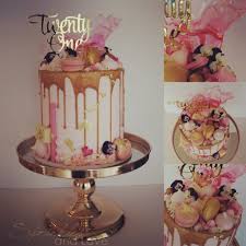 Birthday Cake Flavours List In India 21st Birthday Cake Loaded With All Sorts Of Goodies Meringues Bb S Sugar Glass Macarons Musk Sticks Edibl 21st Birthday Cakes Caramel Drip Cake 21st Cake