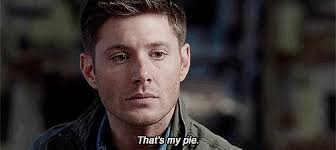Reunited and it feels so good. No One Loves Pi Day As Much As Dean Winchester Supernatural Dean Winchester Winchester Supernatural Supernatural Dean