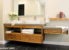 Extra support structure added for maximum weight capacity. Diy Bathroom Vanity 12 Bathroom Rehabs Bob Vila