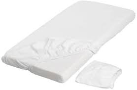 Ikea bietet eine große auswahl an günstigen kindermatratzen. Ikea 2 Er Set Babybettlaken Len Kinderbett Laken Fur Matratze In 120x60cm Weiss Mit Gummiband 100 Baumwolle Amazon De Baby