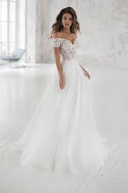 Natalia Romanova Aylin Simple Elegant Wedding Dress Off Shoulder Wedding Dress Wedding Dresses Simple
