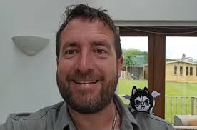 Have to post this too. Just look at Jamie's beautiful smile with his Angel  Sherpa