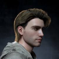 Gabriel Flipped Hair for Genesis 9 and 8 Male