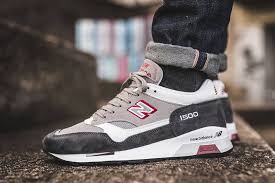 Made In England New Balance 1500 In Grey White Red Eu Kicks Sneaker Magazine Sneakers Nb Shoes New Balance Shoes