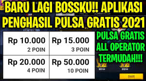 Cara Dapat Pulsa Rp 15rb All Operator Apk Penghasil Pulsa Tercepat 2021 Youtube