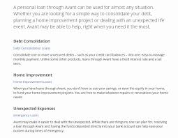 Make life easy for yourself. Avant Loans Review 2020 Complete Guide With All Pros Cons
