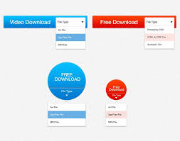 Custom Download Button With Dropdown Web Inspiration Custom Art Web