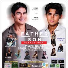 Profile for Piolo Pascual and Iñigo Pascual live in Montreal