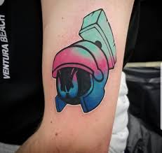 Original resolution is 375x500 px. Marvin The Martian By Aaronistattoo At Amsterdam Tattoo Convention Imgur